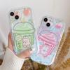 Cute Bear Soft TPU Case For IPhone 15 Infinix Tecno Spark Redmi Note 12 Note 11 Pro Samsung S23 Ultra S24 A53 A52 Realme C53 C55 OPPO Vivo Cover