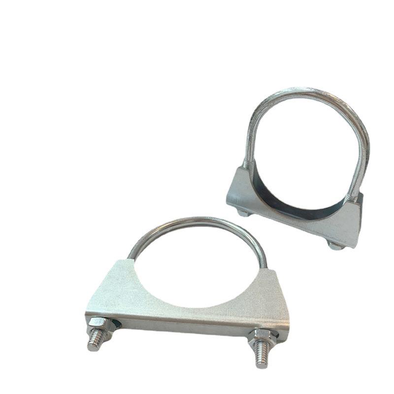 Γαλβανισμένοι Σφιγκτήρες Σωλήνων Εξάτμισης με Μπουλόνια U για Μηχανήματα, Οχήματα και Γεωργικές Εφαρμογές