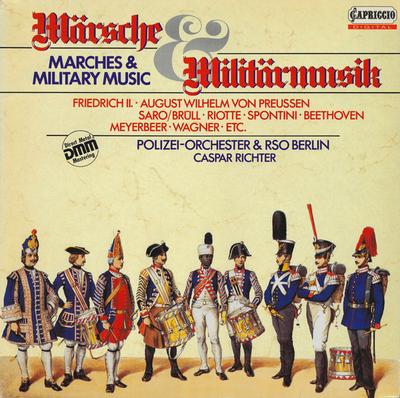 LP Schallplatte RADIO-SYMPHONIE-ORCHESTER BERLIN ,  - Märsche Und Militärmusik C27186 Capriccio 1987 Europa Klassisch Gebraucht