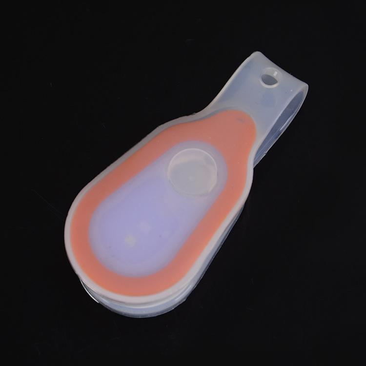 D5 Night Safely Nursing LED Flashlights edc Clip on Night Light Hands Free Strong Magnetic with a Keychain for Running Emergency