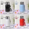 Roman Little Chubby Insulated Mug With Tea Strainer For Outdoor Travel And Gift Giving