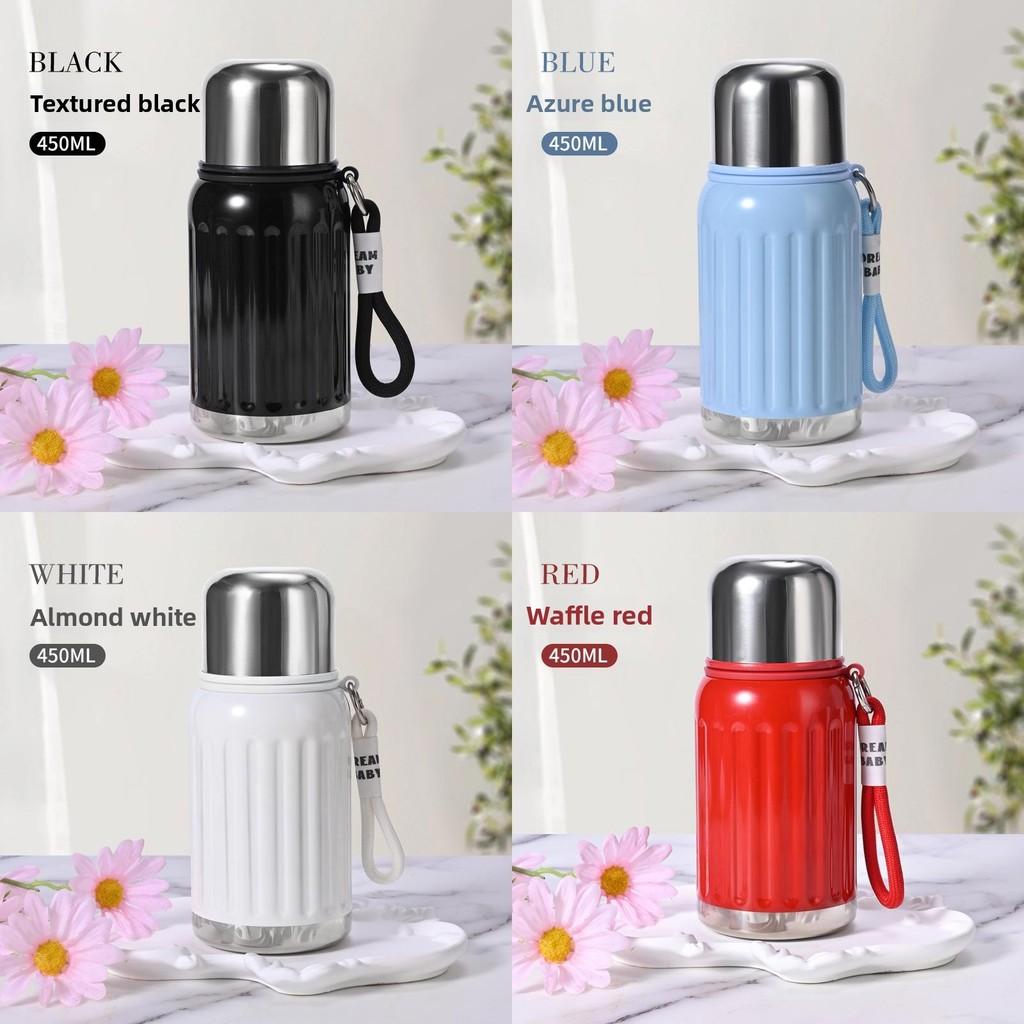 Roman Little Chubby Insulated Mug With Tea Strainer For Outdoor Travel And Gift Giving