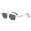 Square Personality 2025 Women's High-End UV Protection Sunglasses - Trendy European & American Outdoor Shades