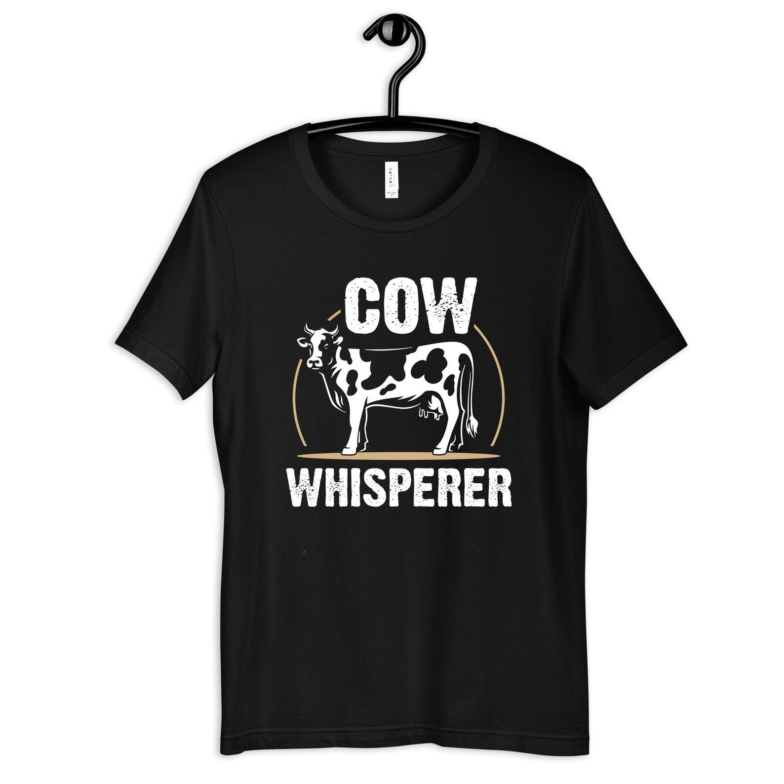 Cow Whisperer Shirt, Funny Cow T-Shirt, Cow Tee, T-shirt,T-shirt, Kids Shirt, T-shirt, Tank Top 2XL