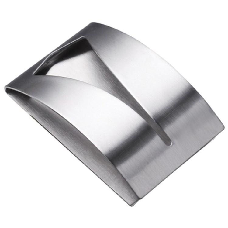 

Self Adhesive Towel Hook Holder Non-Drilling Kitchen Dish Towel Holder Silver D