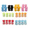 4 Pcs Dog Shoes Breathable Mesh Dog Boots for Summer Hot Pavement Anti-Slip Sole Paw Protector for Small Medium And Large Dogs