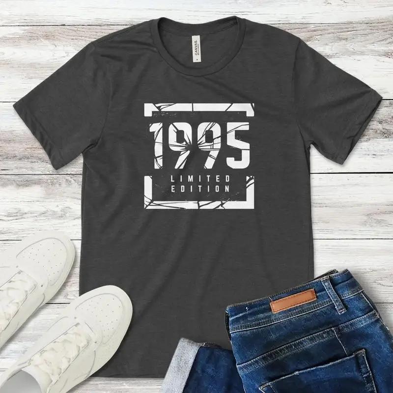 30Th Birthday T Shirt Limited Edition 1995 Baby For Her Him Present S разноцветный