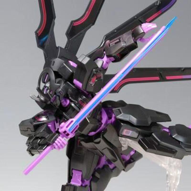 Schwarzette Viola Neon MDX-0003 HG 1/144 Assemblare Il Modello Action Figures Decorazione da Scrivania Giocattoli per Bambini Regalo Collezionabile