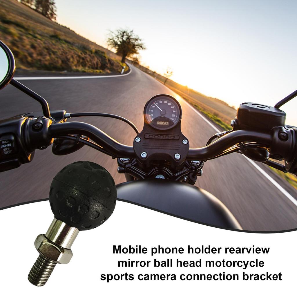 Clamp Mount Base Ball Clamp Mount Base Motorcycle Handlebar For Handlebar 360-Degree Rotation Heavy Duty Tool For Sport Camera