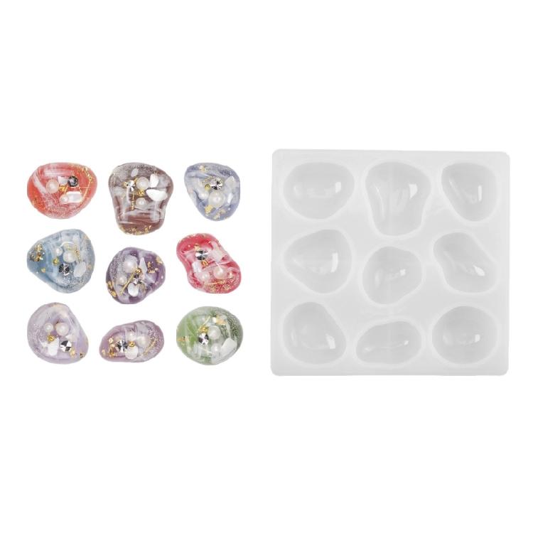 

Flexible Silicone Mold Easy Releasing Mold Pendant Mold for Artistic Jewelry Creation Featuring Various Geometric Shapes L