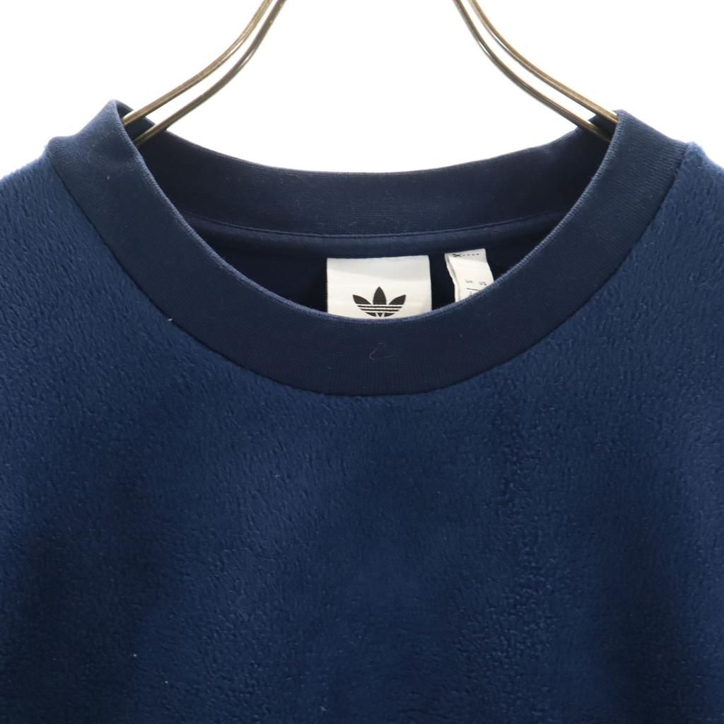 adidas Originals Trefoil logo Long sleeve freeze trainer M Navy Men's Used