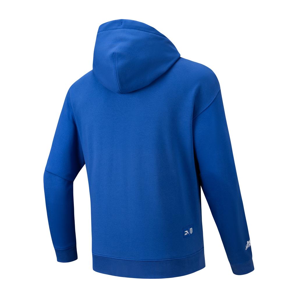 Anta Fan Zhendong Series Logo Hoodie Unisex hoodies Muto-Blue 172628705R-2