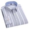 New Men's Cotton Long Sleeve Casual Smart Shirt Elegant Office Business Man Regular Fit Daily Use Clothing Dress Shirts Oversize