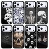 Skeleton Skull Bones Phone Case For Apple iPhone 17 Air 16 Pro Max 15 Pro Max 14 13 12 11 Mini Back Cover
