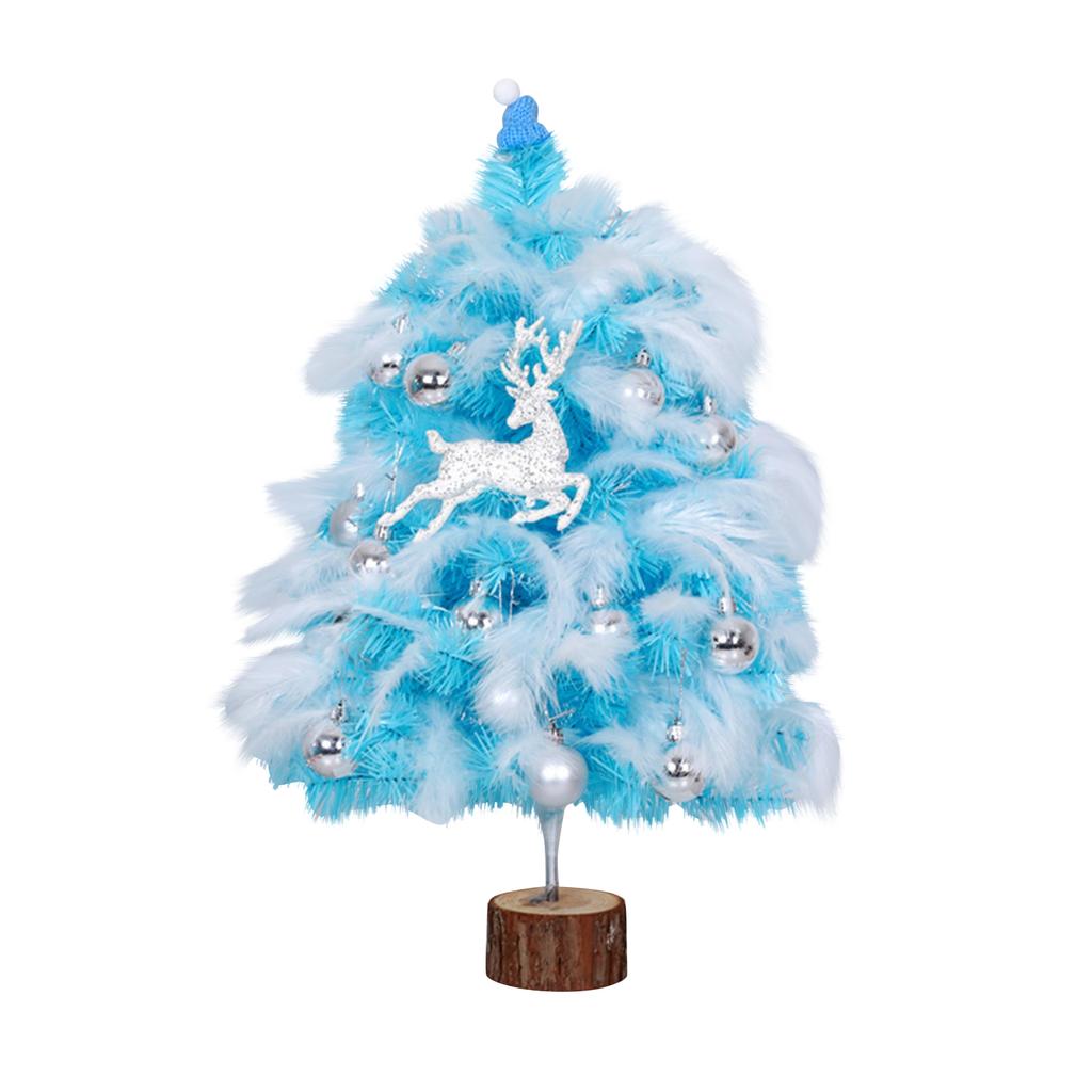 45cm Feather Christmas Tree Desktop Ornaments Christmas Decoration Christmas Tree