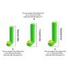 30PCS Green Drift Float Fishing Float Seat Double Force High Toughness Dual Core Float Seat Small Accessories Fishing Supplies