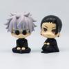Nová sada 5 ks Jujutsu Kaisen Roztomilý Yuji Itadori Gojo Satoru Q Ver. PVC Akční figurky Anime Figurka Model Hračky Sběratelská Panenka Dárek
