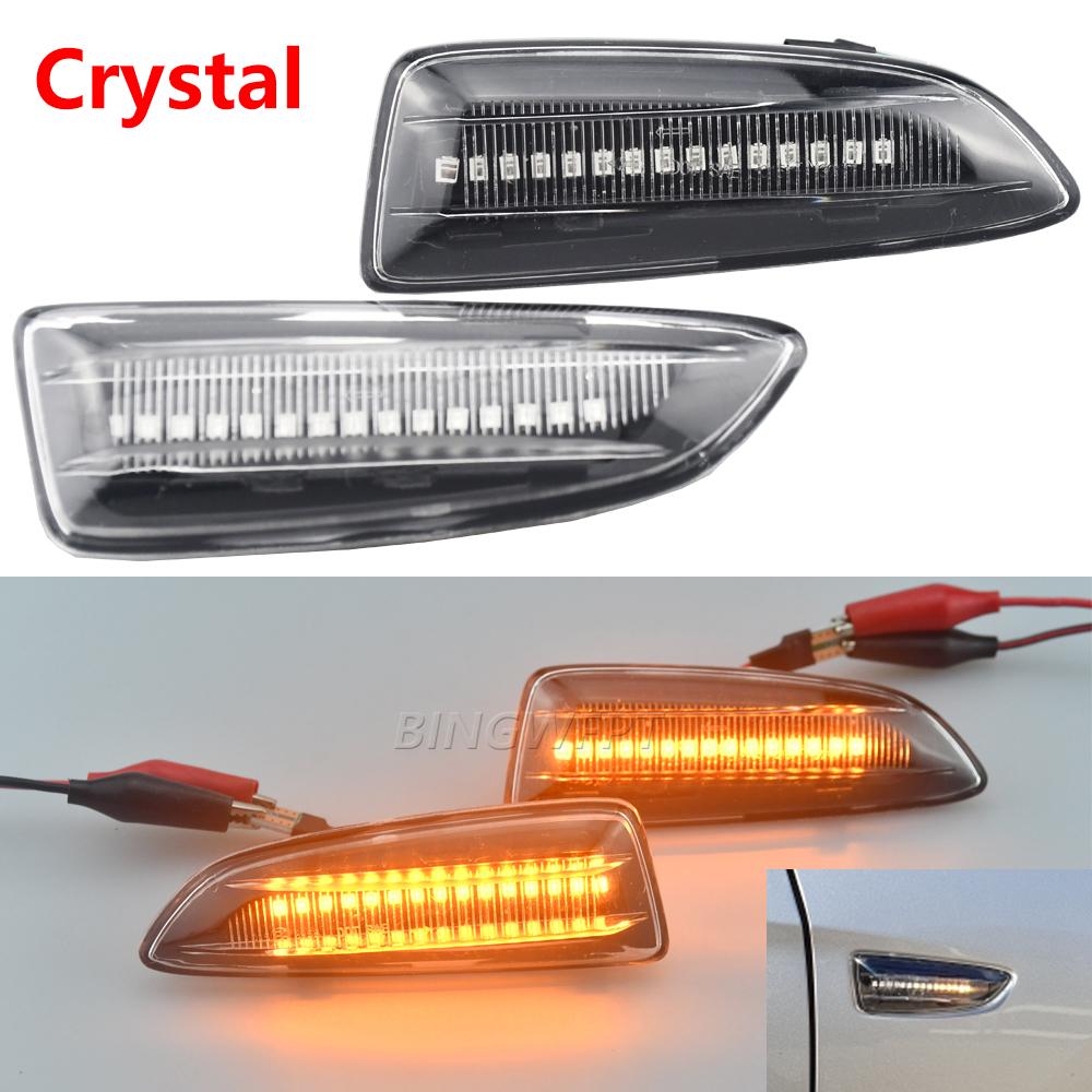 Sequential Blinker LED Side Marker Light For Opel Zafira Tourer Ignia Grandland Crossland Astra J K Indicator Repeater Lamp