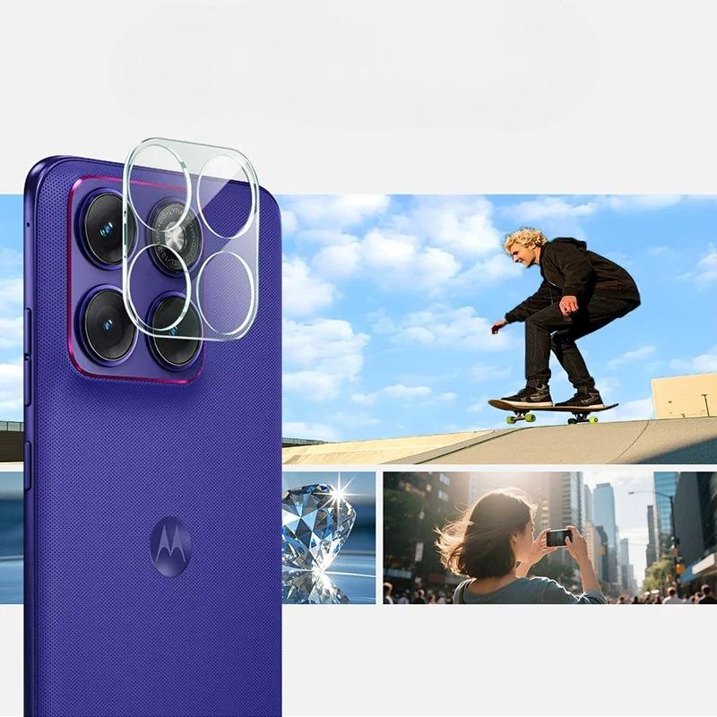 3D Camera Lens Protectors for Moto Edge 70 Fusion Lens Tempered Glass Protector for Moto Edge70 Fusion Camera Protective Film