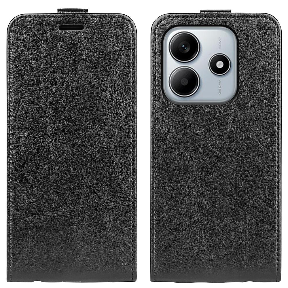 Etui dla Xiaomi Redmi Note 14 5G z przegródkami na karty, pionowe, skórzane etui na telefon