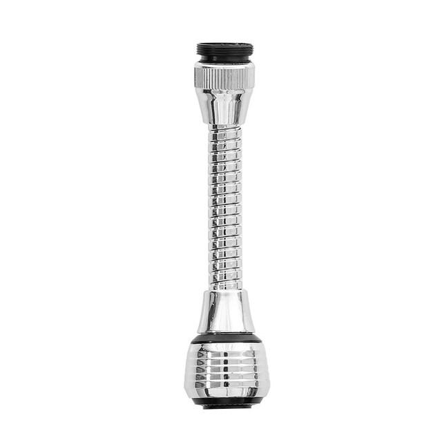 Water Saving Faucet Extension Tube, Water Saving Nozzle Filter, Kitchen Water Tap, Sink Faucet, Bathroom, 360 Degree Adjustment