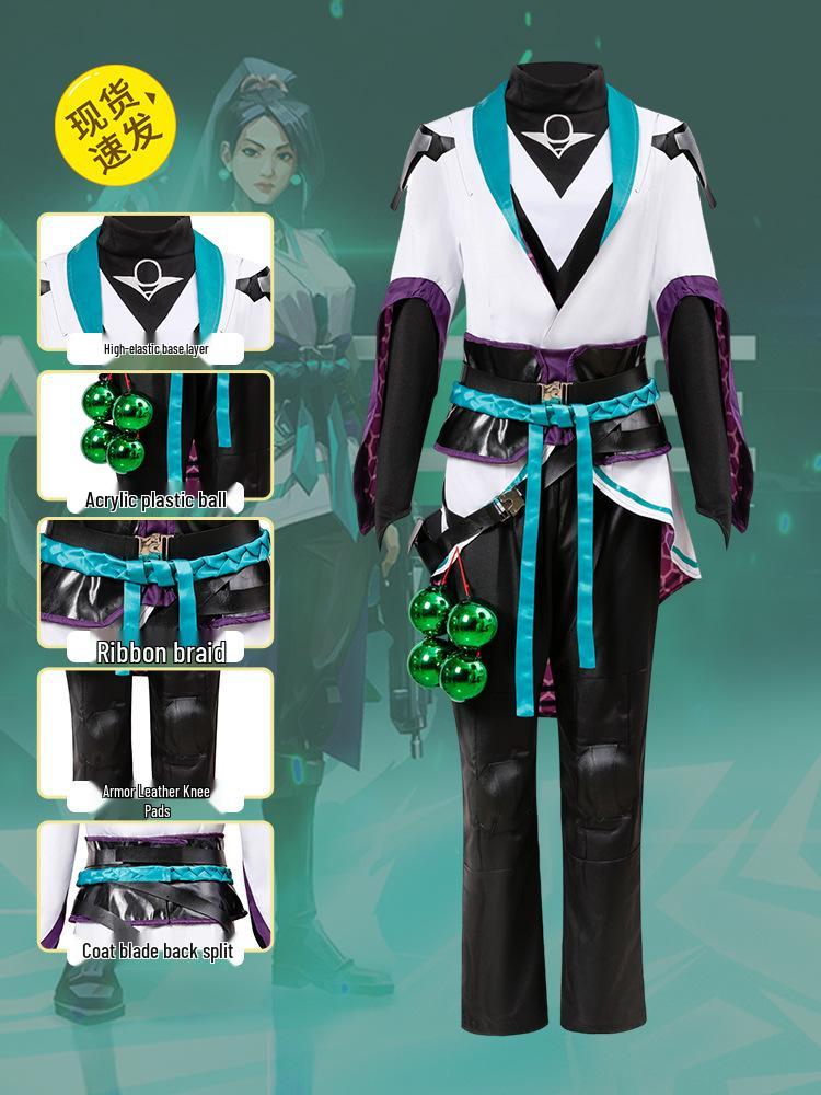 Valorant Sage Cosplay Kostüm Set