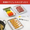 Shimomura Kikaku Food Preparation Tray Bowl Set In Stainless Dishwasher Tray Doubles As a for Food Temporary Japan 47545 & (2 Pieces) [Made Japan]