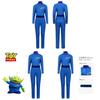 Toy Story Alien Cosplay Costume With Polyester Fabric For Halloween Stage Performances