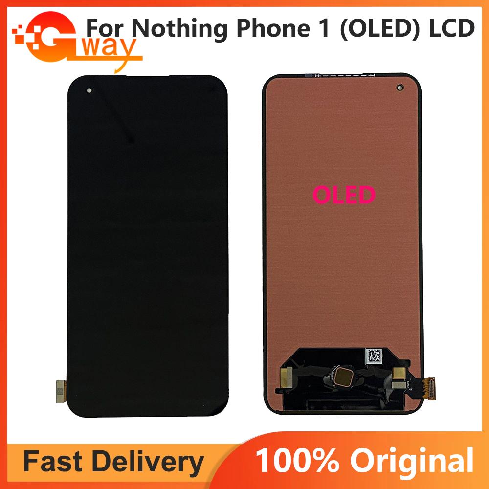 Полная сборка LCD-экрана и дигитайзера для OLED Nothing Phone 1