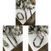 Handmade Geometric Stainless Steel Multilayer Chain Jewelry For Unisex Street Style