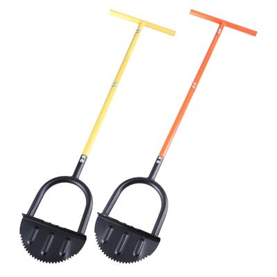 Ergonomic T Handle Handheld Grass Edge Trimmer Tool With Adjustable Height for Neat Garden Borders Cleaner Easy Storage