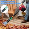 Leaf Blower Air Booster Universal Leaf Blower Nozzle Attachment Weather-Resistant Faster Outdoor Yard Cleanup Lawn Care Leaf Blower Airflow Amplifier