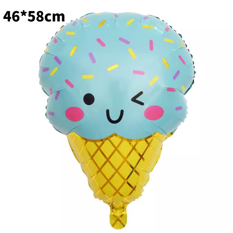 Ice Cream Cone Popsicle Balloon - Summer Party Decoration