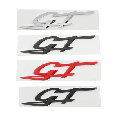 Autocolante 3D Metal GT Logo Emblema Badg Autocolant Accesorii pentru stil