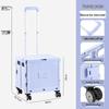 Handon Universal 4-Wheel Foldable Shopping Cart