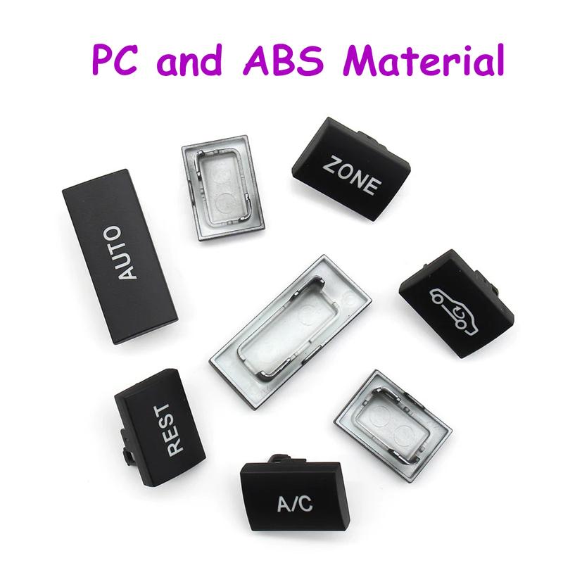 Central Console Air Conditioner AC Heater Climate Control Button Cover For Mercedes Benz E Class W212 W207 E200 E250 E300 E350