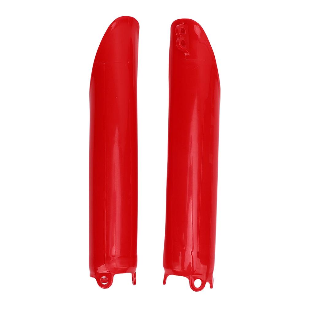 1 Pair Front Fork Guard Red Motorcycle Fork Shock Absorber Protector Replacement for CR125 CR250 CR500 1993 2007
