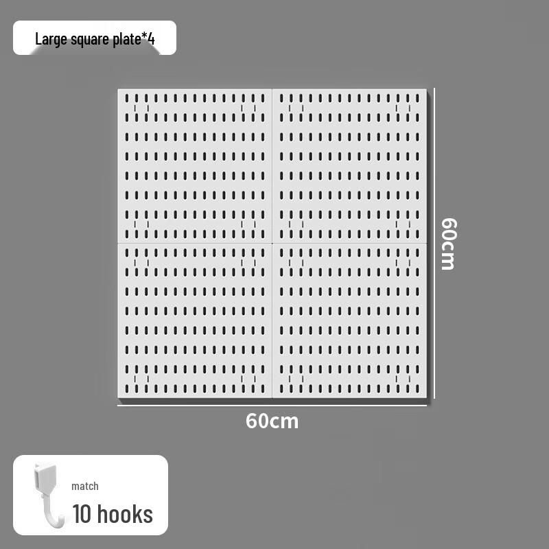 miflame No-Drill Pegboard Accessory Kit
