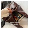 Autumn 2025 Women's High-End Soft Leather Tote Bag - Fashionable Single Shoulder Underarm Commuter Bag