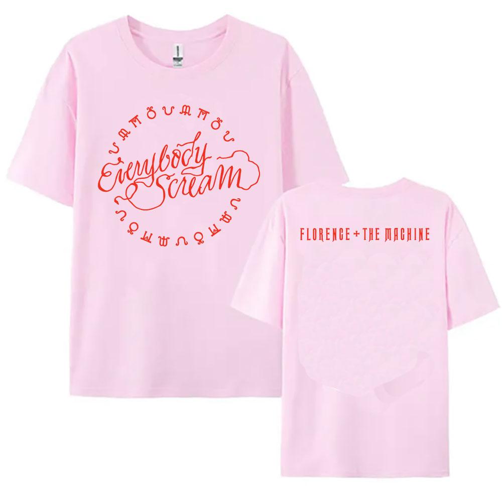 

FLORENCE THE MACHINE Seasons T Shirt Short Sleeve Cotton Female Tshirt Unisex Streetwear Oneck Loose Women Men Tshirts Tees 2XL