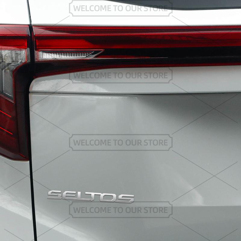 AANC1 Car 3D Metal For KIA Sportage Carnival Seltos GDI GT Line Body Emblem Badge Decals Auto Tail Sticker Decorative Accessories