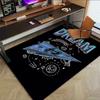 1pc Dream Money Home Office, Durable Polyester Floor Mat with Easy, Office Decor, Urban Style, Nonslip Backing