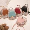 Plaid Backpack for Women, Lightweight Casual Daypack with Adjustable Detachable Straps, Portable Travel School Work Backpack