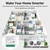 Tuya WiFi Smart Switch 2-way Control with Energy Monitor Switch 16A Mini Smart Breaker Smart Life Control Alexa Via Google Home