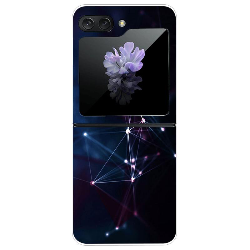 Clear Phone Case For Samsung Galaxy Z Flip7 Fashion Hard PC Silicone Cover For Galaxy Z Flip 7 5G ZFlip7 Transparent Protector