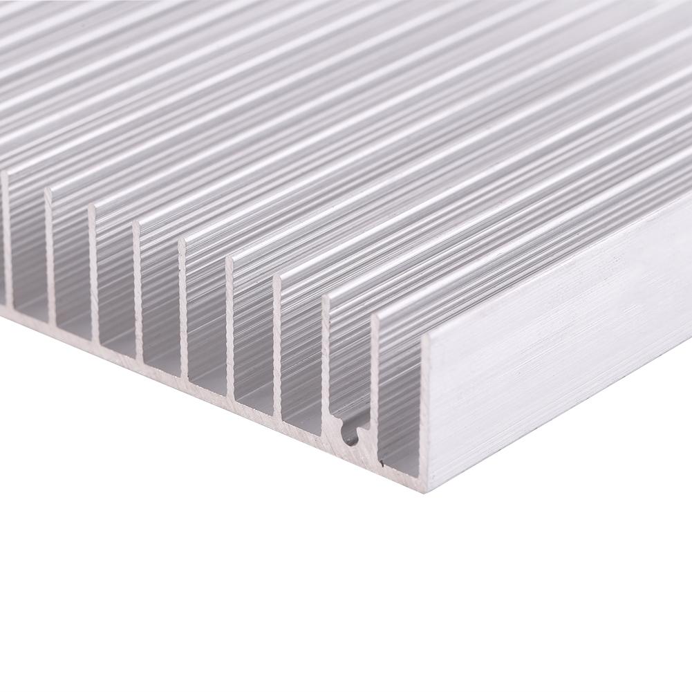 Aluminum heatsink, good thermal conductivity and cooling fins of the heatsink 100 x 100 x 18 mm, reduce the of hardware failure in computers, pow