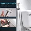 Sprayer Bidet for Toilet Hand Held Stainless Steel Kit with Hose Adjustable Water Pressure Bidet Attachment Shower Spray