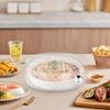 Food Cover Plate Covers Lid Accessories Easy to Clean Kitchen Gadgets Lightweight 24.5cm for