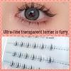 Yue Jiao Niang Novice Cartoon Style Lower Eyelashes - Thick, Segmented, and Ideal for Students