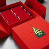 Caixas de Presente de Natal Divertidas Tema de Natal Organizador Caixas de Presente para Lembrancinhas Para Batons Doces Lenços Chocolates Nozes